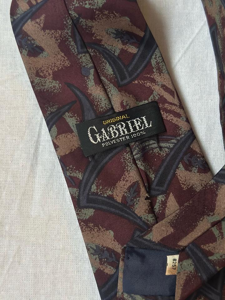 Винтажный галстук Gabriel