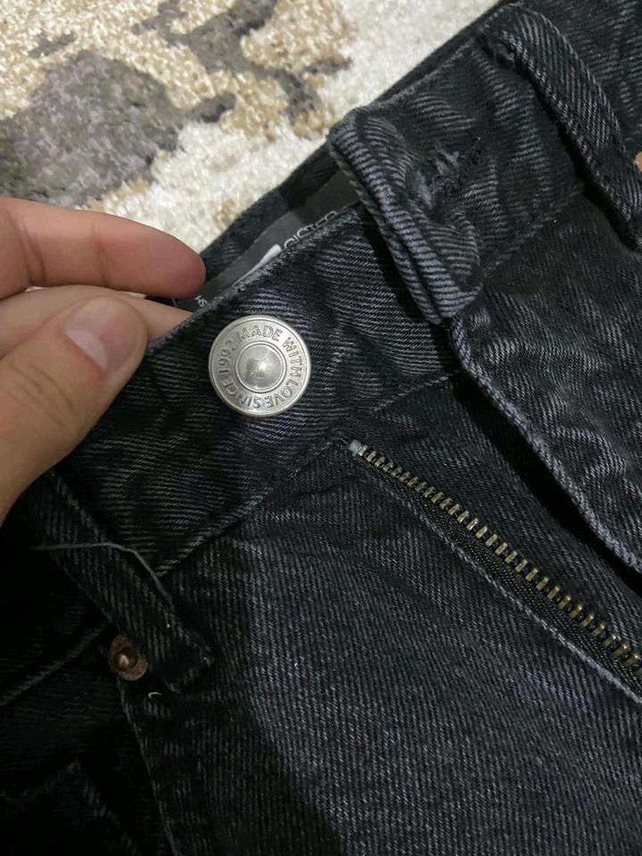 Черные джинсы Mom's Fit FB Sister