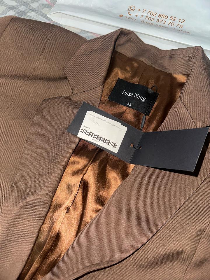 Комплект из тенселя. Пиджак Брюки