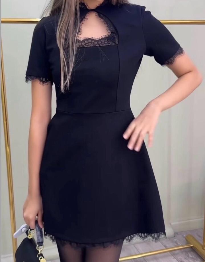 Платье короткое