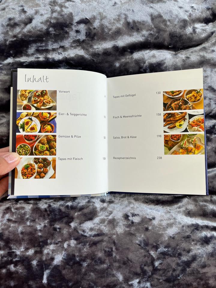 Книга рецептов Tapas - на немецком языке