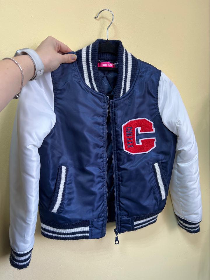 Бомбер теплый