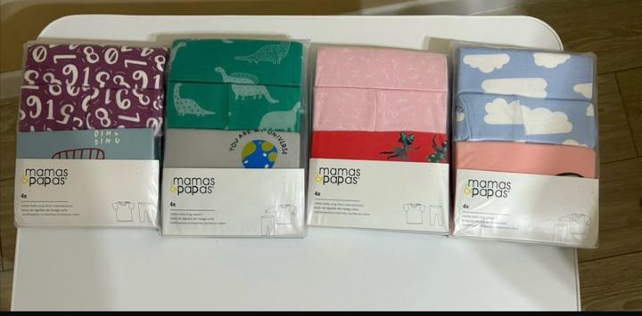 Набор carters, H&M , mamas papas (футболка + штаны)