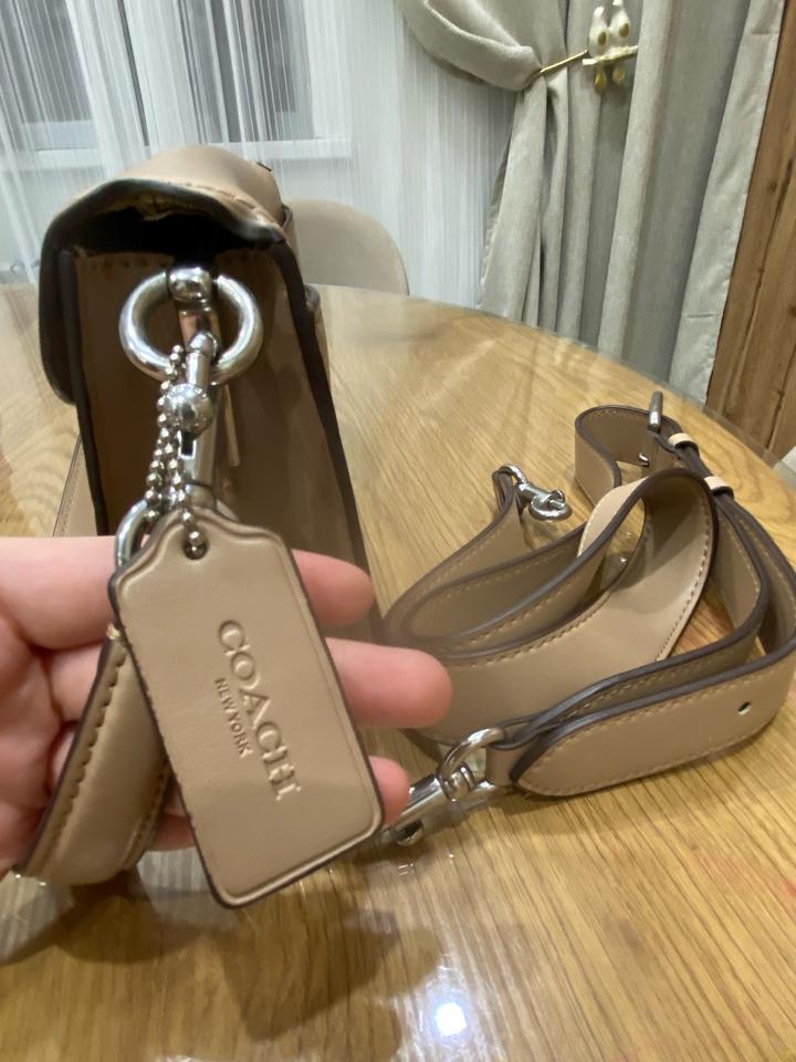 Кожаная сумка Coach