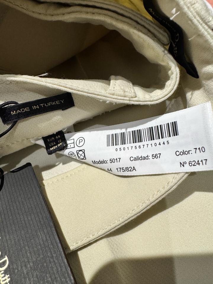 Massimo Dutti, новые белые брюки со стрелками.