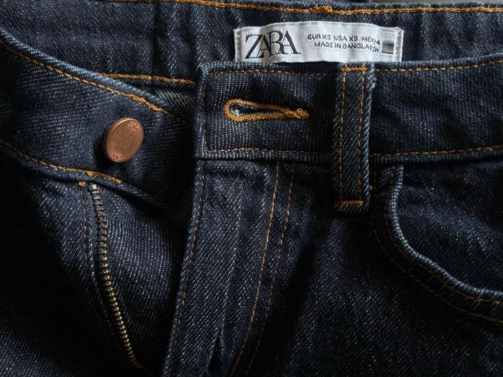 Длинная джинсовая юбка ZARA