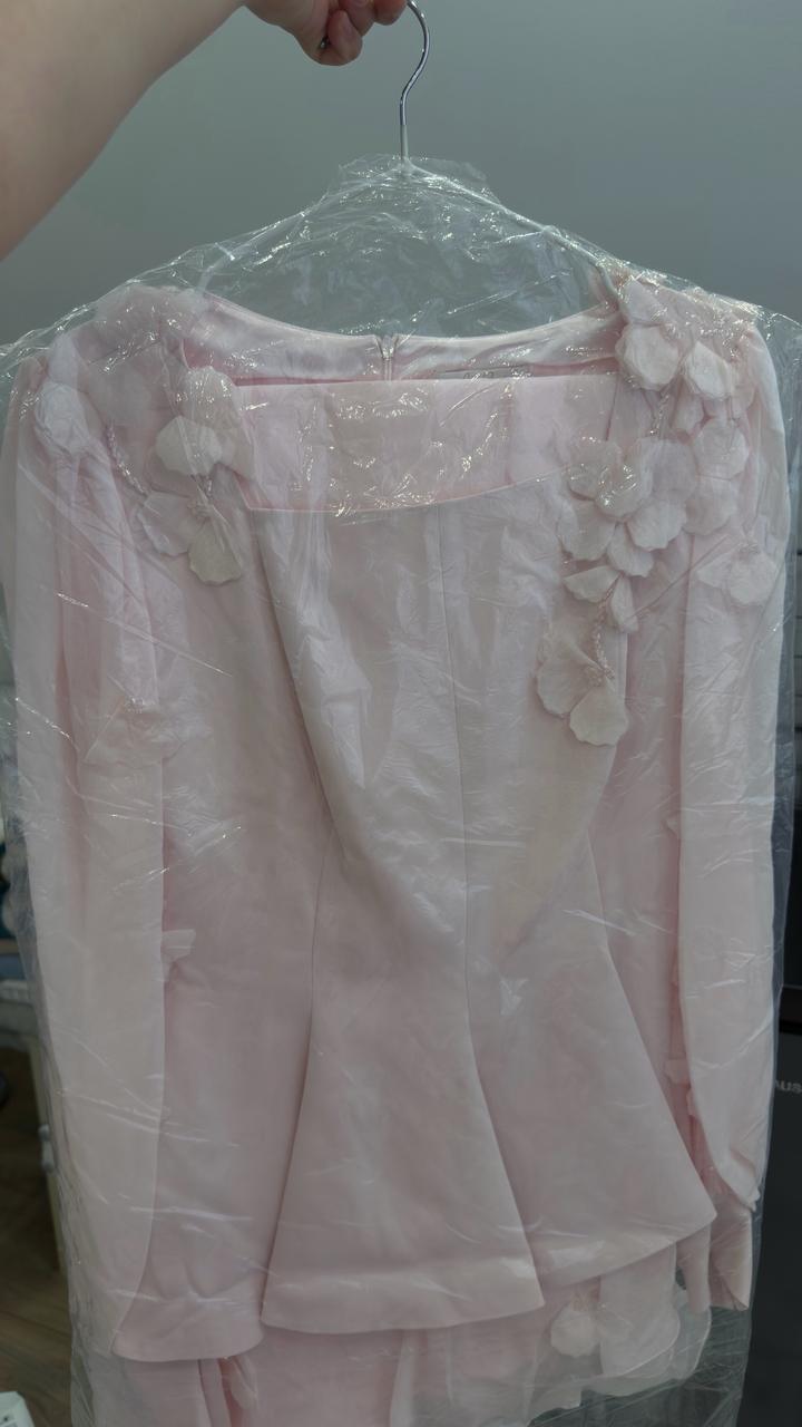 Нежно розовая двойка