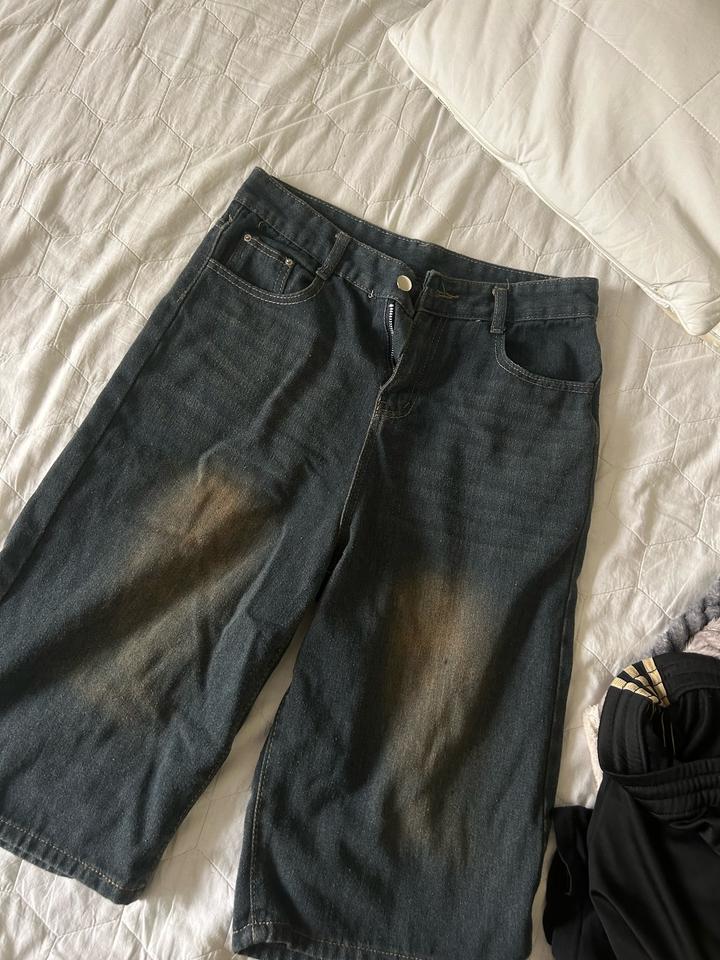 Шорты широкие длинные