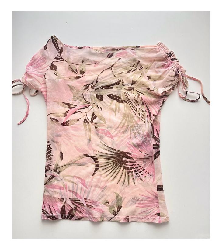 Полупрозрачный топ