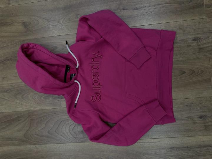 Худи розовое Superdry