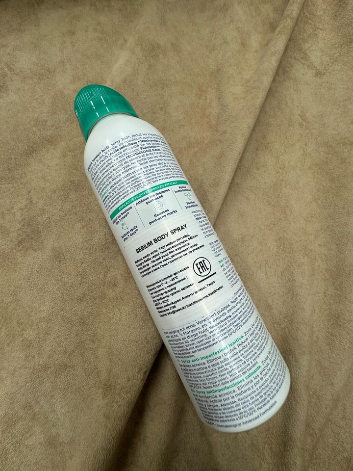 Bioderma Sebium BODY Спрей для тела против акне
