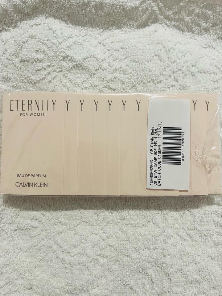 Женская парфюмерная вода Calvin Klein Eternity for Women. 12 шт по 1,2мл