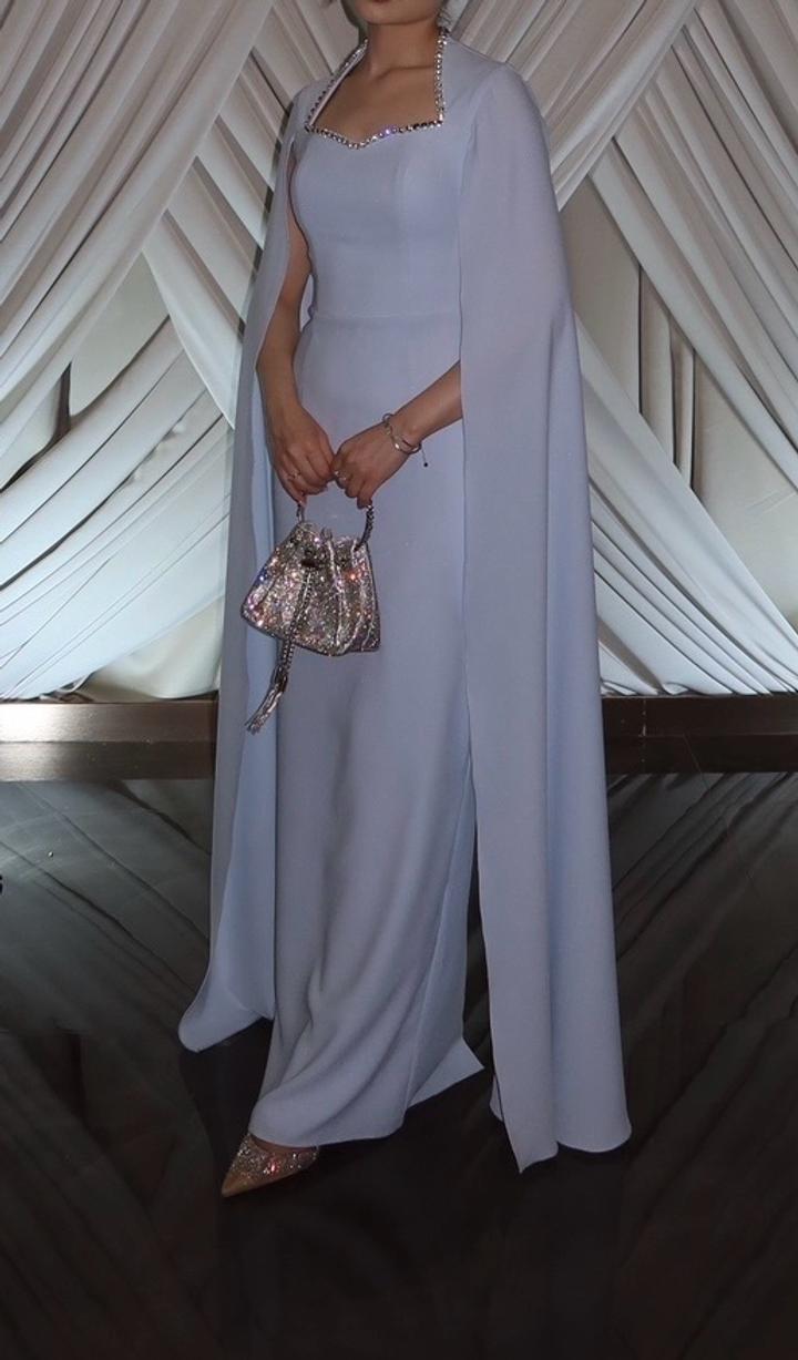 Голубое платье bergamo💎