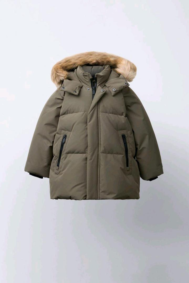Детский новый пуховик Zara 98