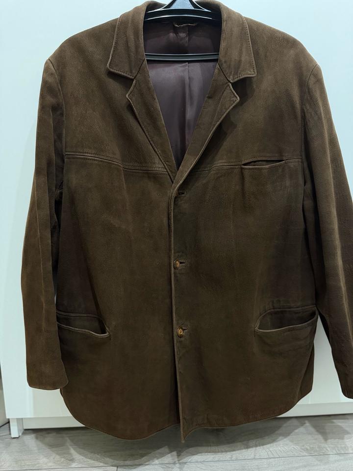 Куртка мужская из натурального замша Adam manz