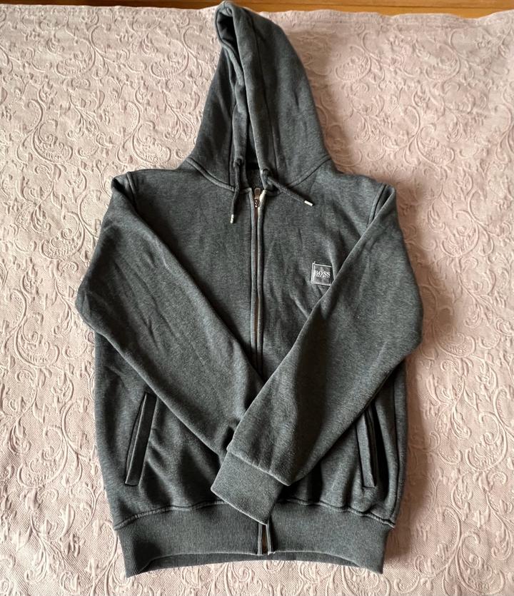 Худи Hugo boss серое