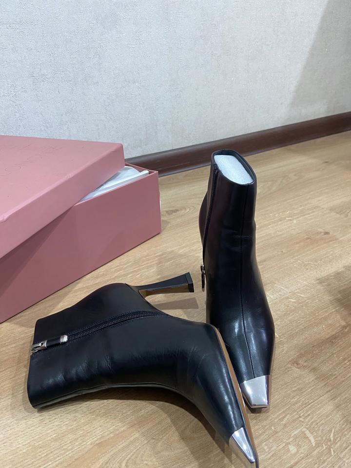 Осенние сапоги каблук новый демисезон