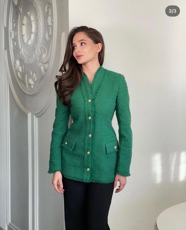 Твидовый пиджак от Chia