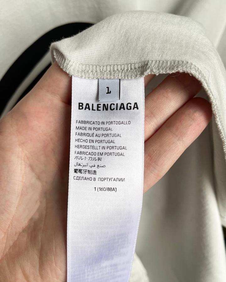 Футболка Balenciaga 3B Liquified