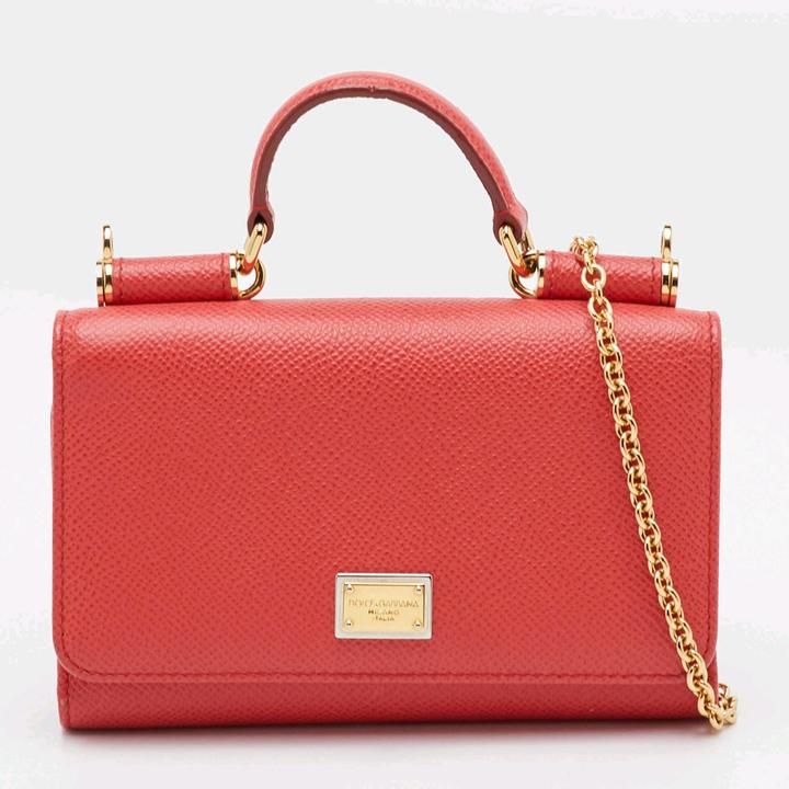 Dolce Gabbana Wallet on chain оригинал