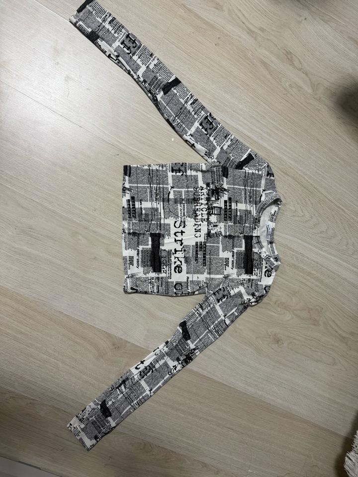 Лонгслив с принтом all-over