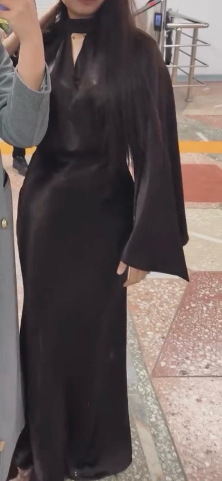 Элегантное вечернее платье (1 выход)