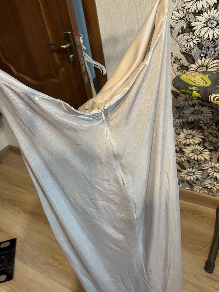 Блестящее длиное платье Zara L/Xl размер