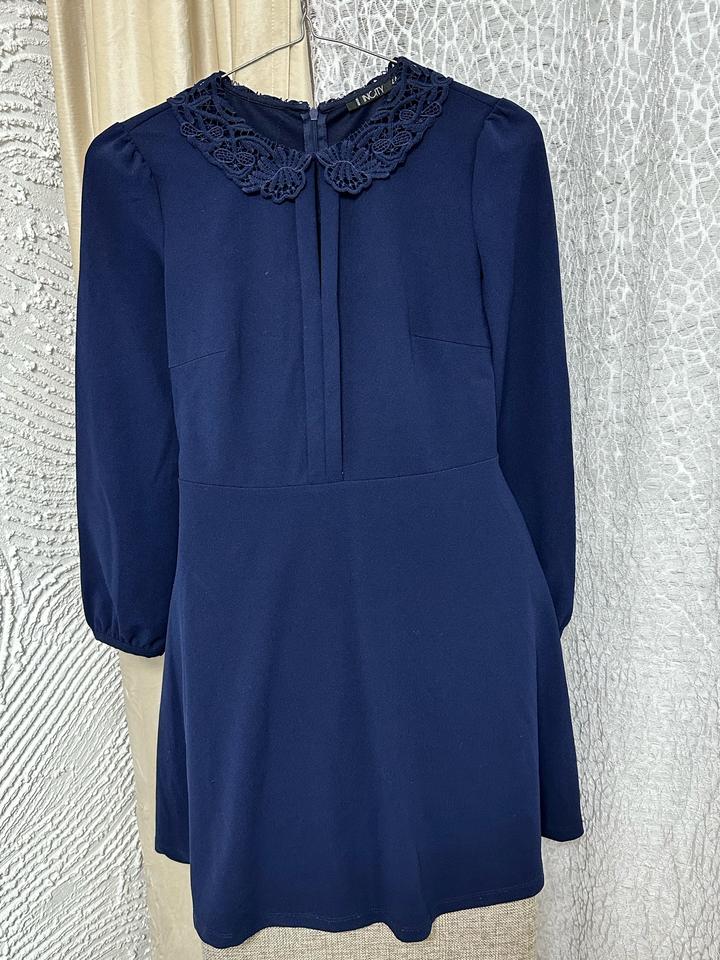 Платье синяя