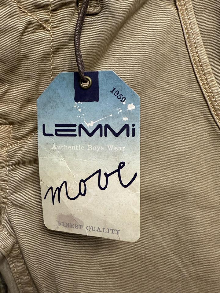 Бежевые летние штаны для мальчика немецкого бренда Lemmi