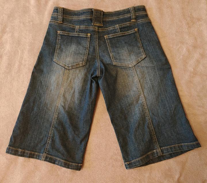 Джинсовые шорты, талия 64, бедра 91 см
