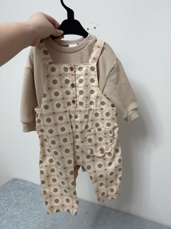 Теплый комбинезон+бодик