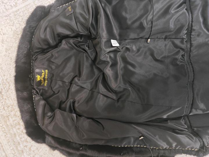 Натуральная норка черный бриллиант