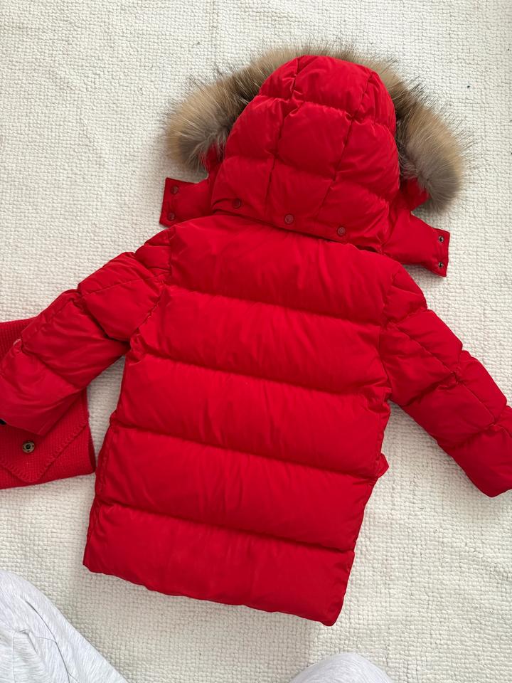 Детский пуховик Moncler Enfant