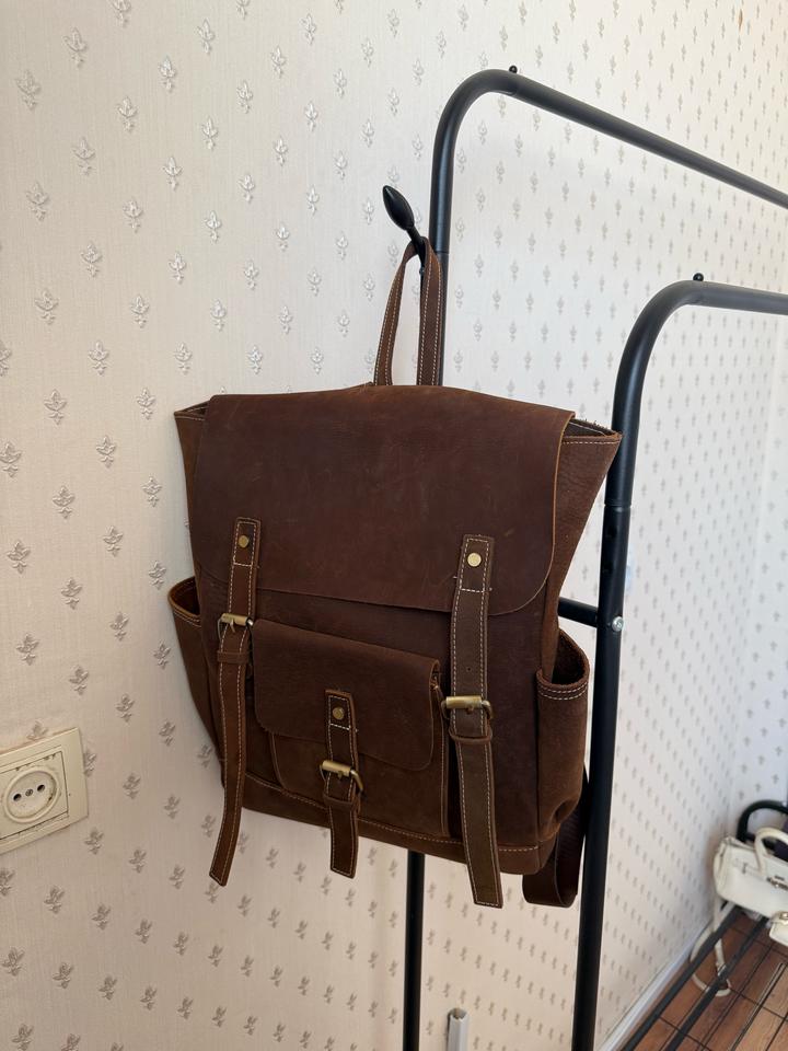 Рюкзак из натуральной кожи