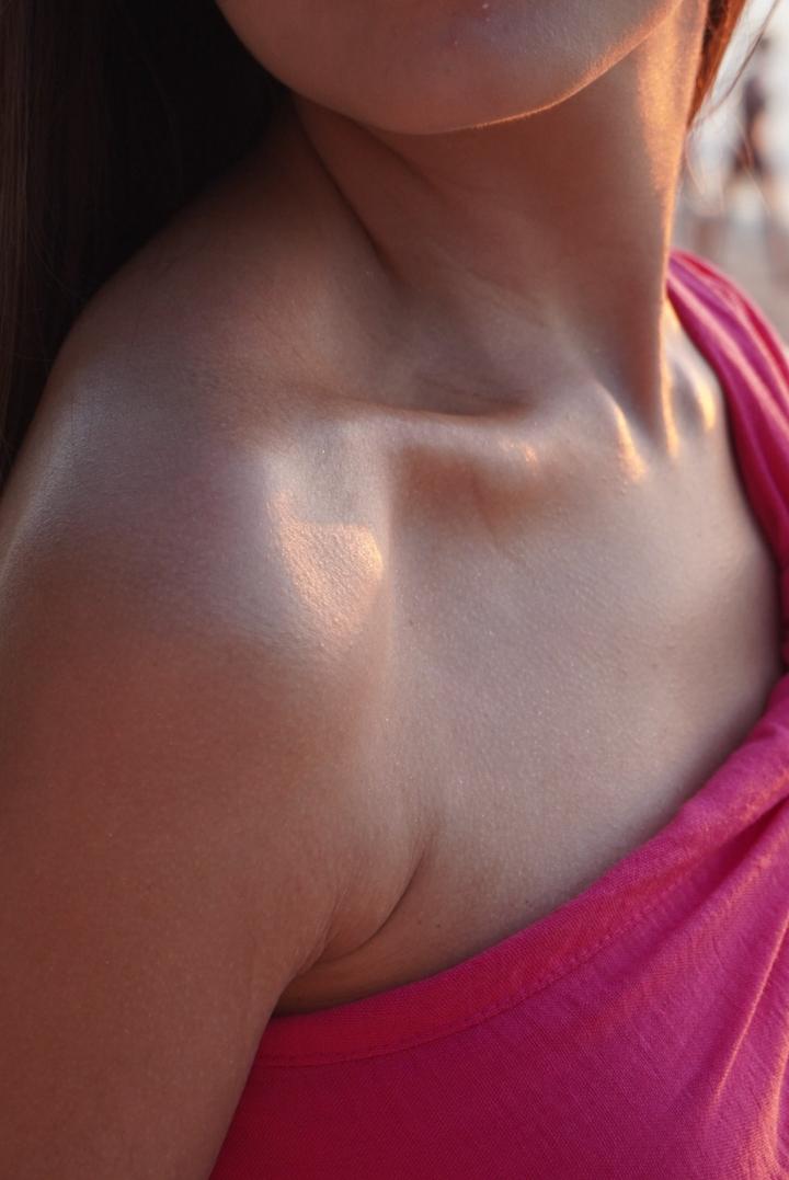 Розовое/Фуксия платье лён