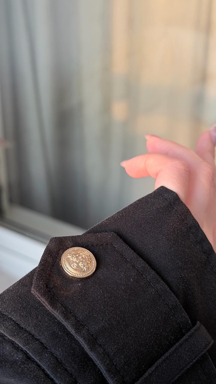 Плащ укороченный Massimo Dutti