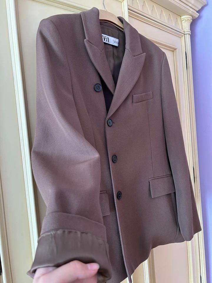 Блейзер 100 шерсть-Zara Limited Edition