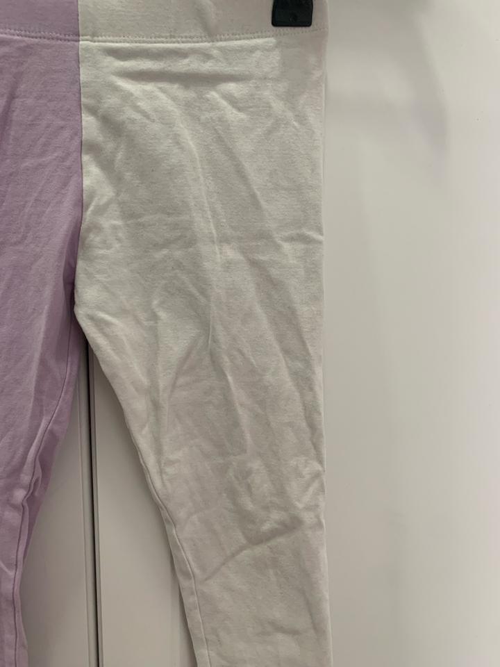 фиолетово - белые ласины NEXT 122 см