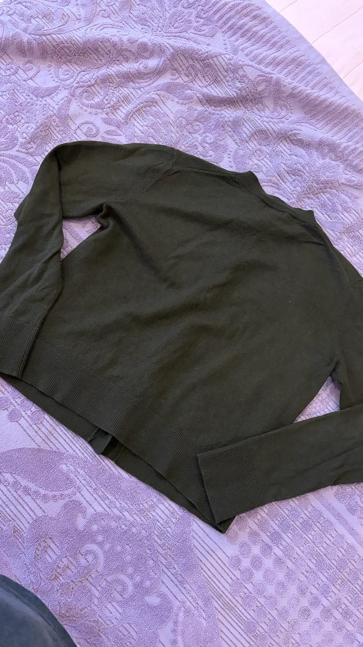 Шерстяной кардиган Massimo Dutti