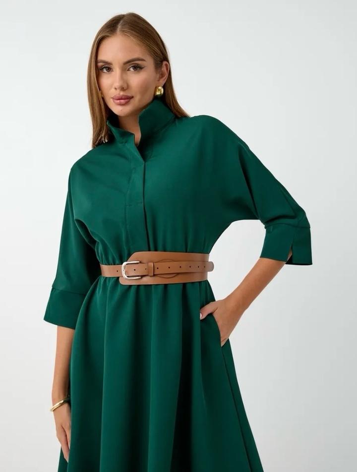 Платье рубашка офисное