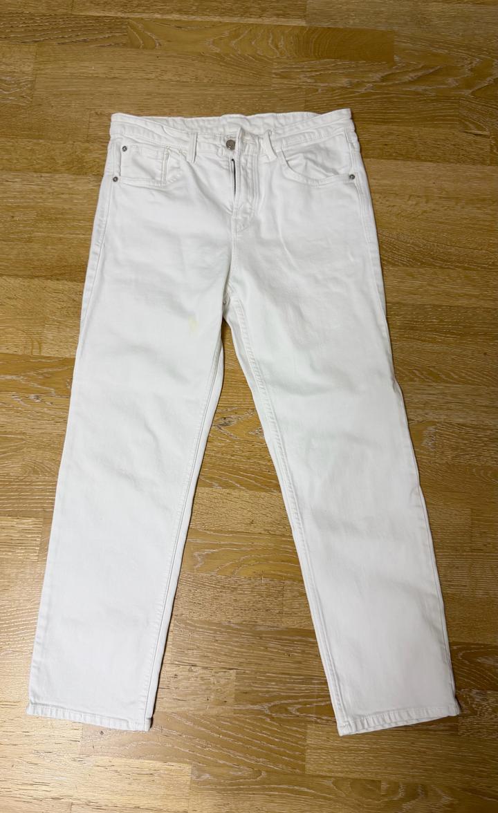 Белые джинсы Massimo Dutti