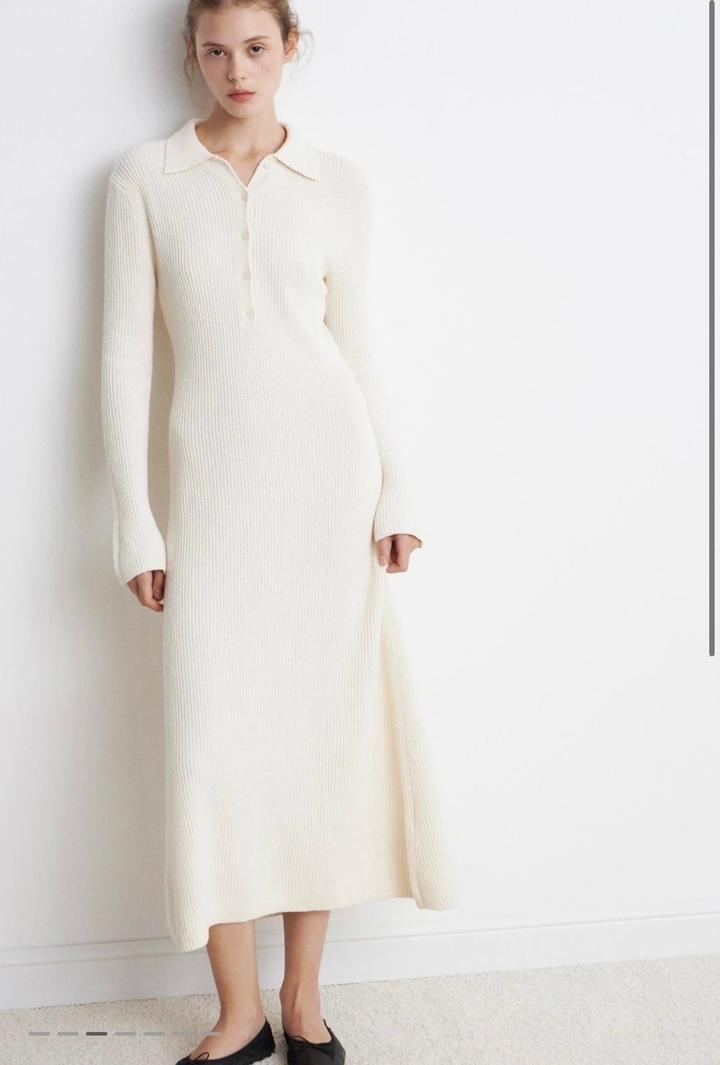 Платье молочная Lime