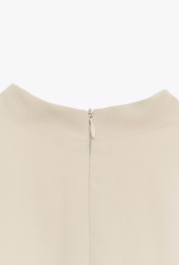 Бежевое платье Zara