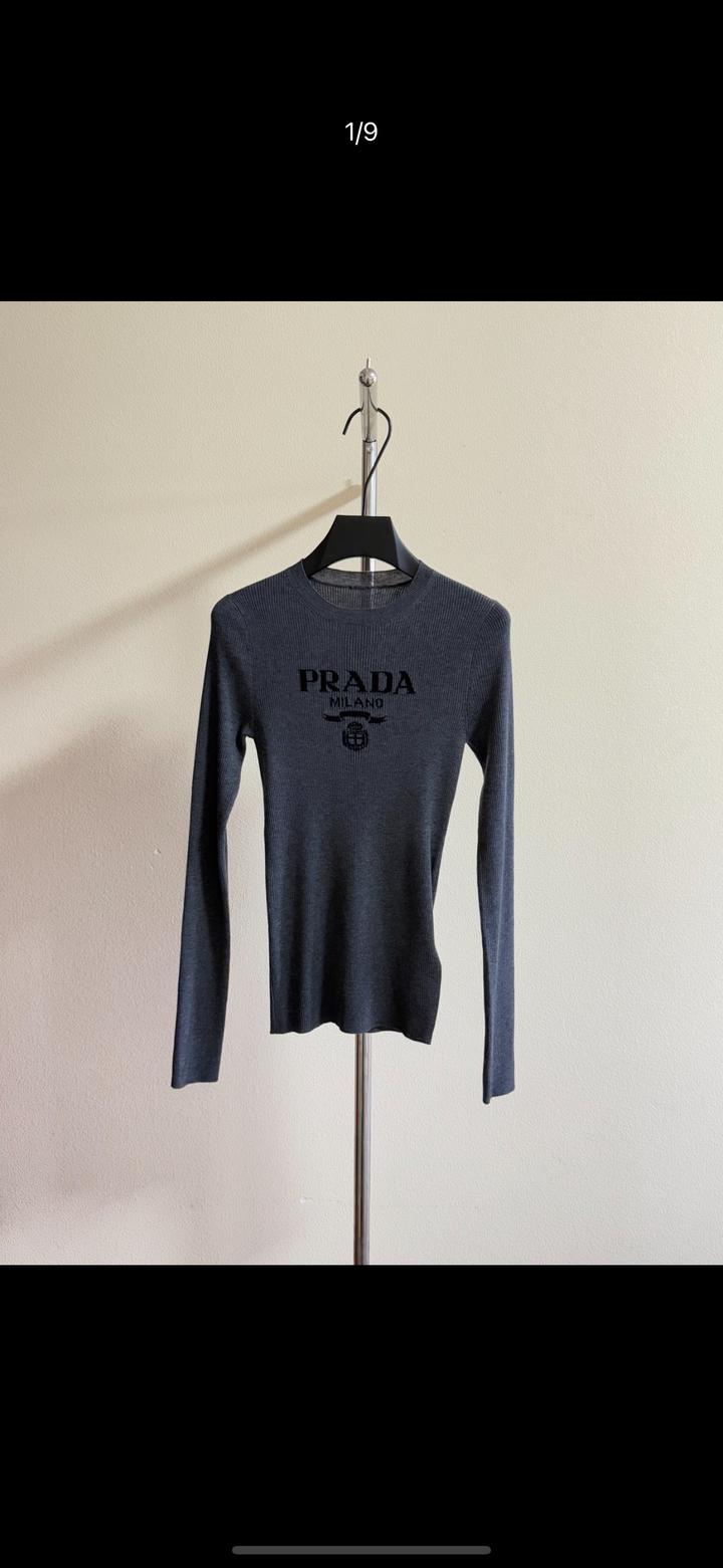 Лонгслив новый с бирками под Prada 1:1