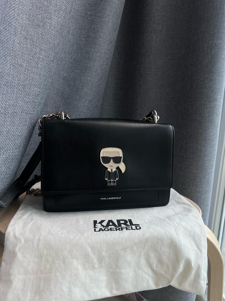 Черная сумка Karl Lagerfeld