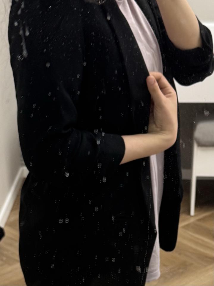 Пиджак черный сделан в Турции