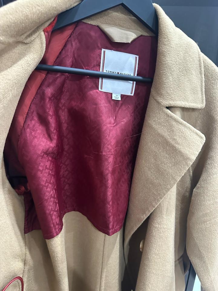 Пальто Tommy Hilfiger, шерсть