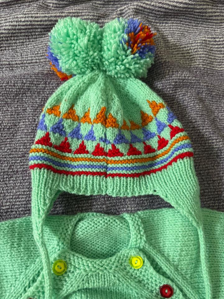 Вязаный комбез