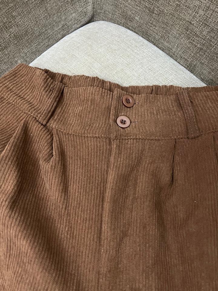 Брюки вельвет с утеплителем