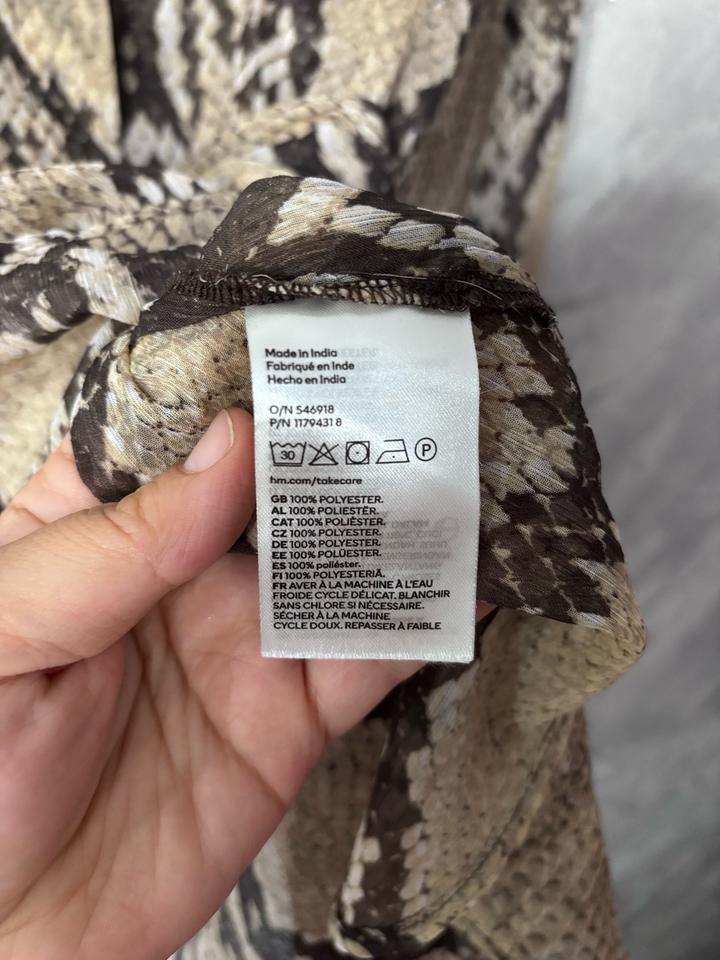 Прозрачная рубашка H&M